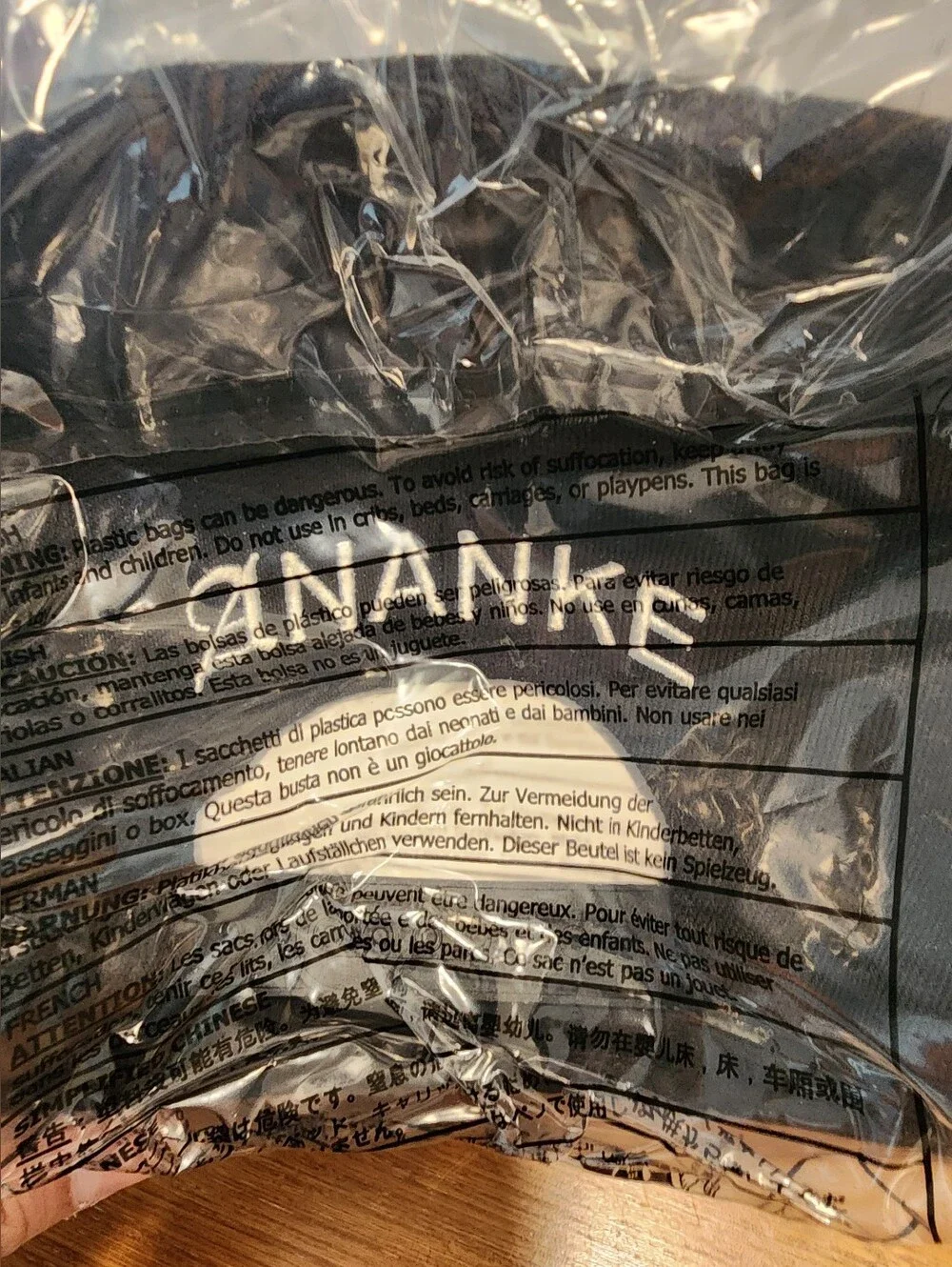 ANANKE. Snapback Deadstock.